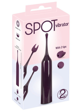 Spot Vibrator with 2 tips